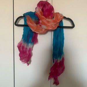 Lucky Brand Tie Dye Scarf
